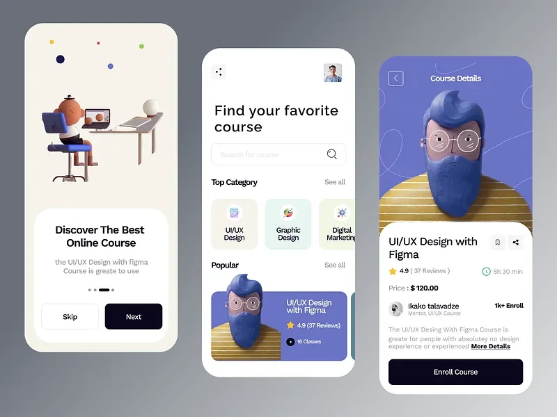 تطبيقات التعليم والتعلم — تصميم #978