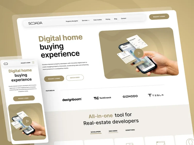مواقع العقارات — تصميم #1157