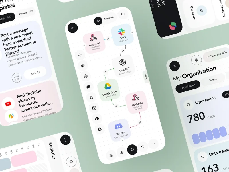 تطبيقات الإنتاجية — تصميم #1383
