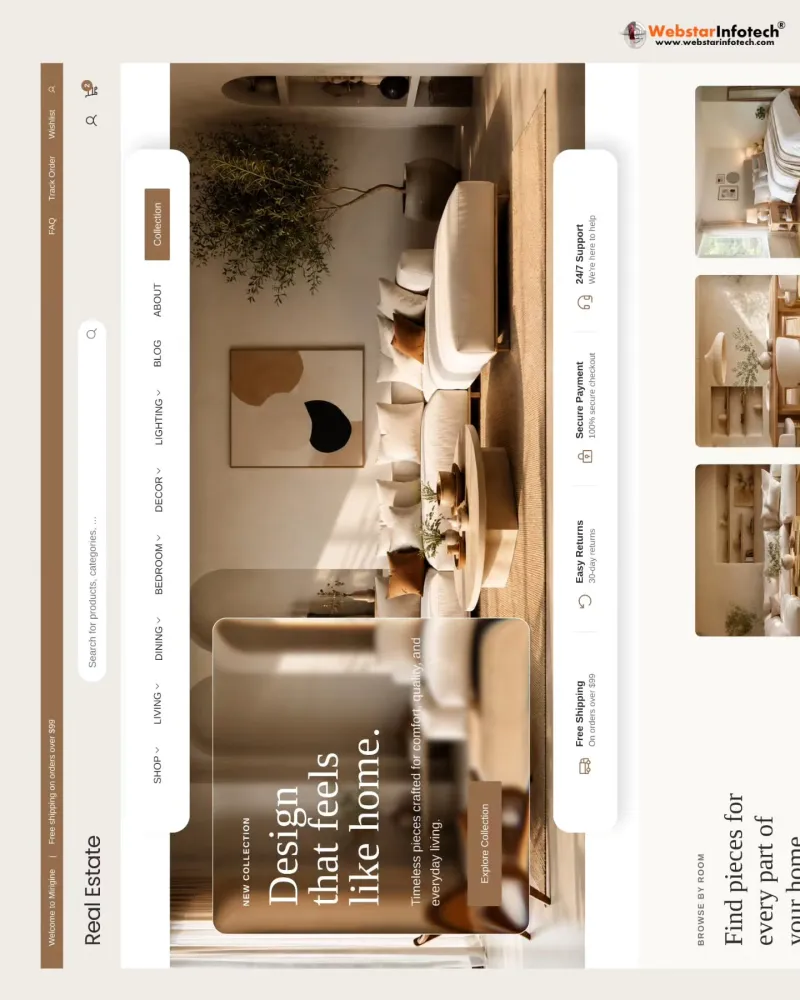 مواقع العقارات — تصميم #3785