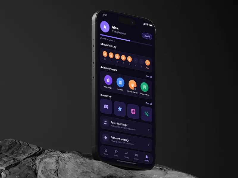 تطبيقات المالية والبنوك — تصميم #3968